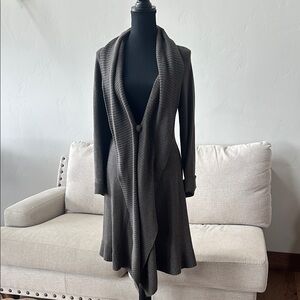 CAbi Duster Style 226 Grey Cardigan